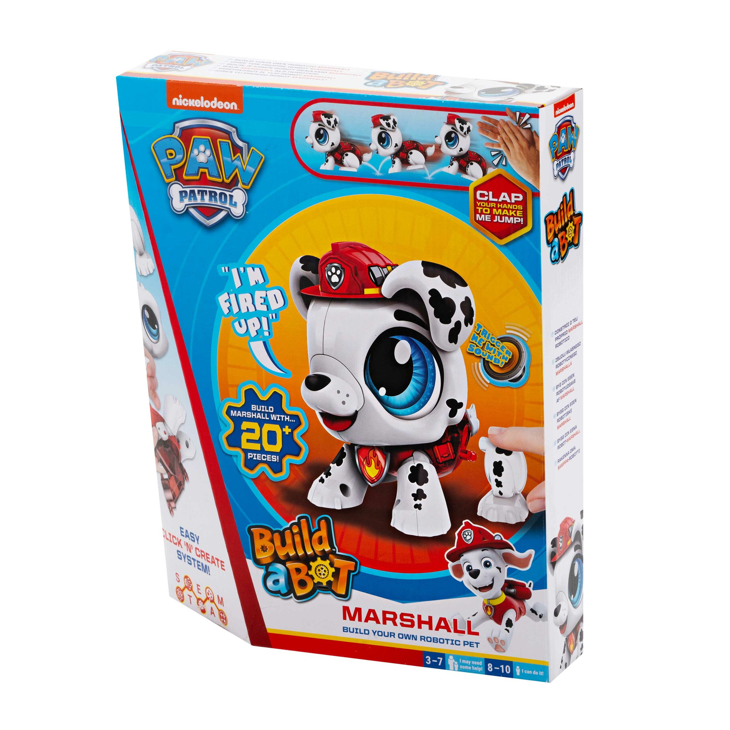 Игровой набор Build a Bot Paw Patrol Маршал (928554.006)