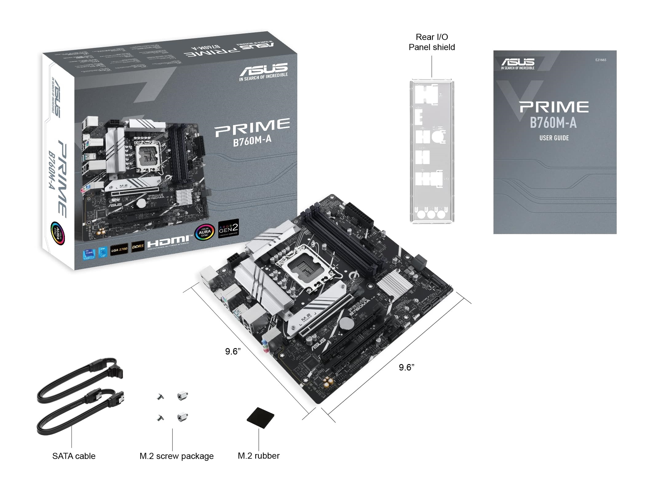 Материнська плата ASUS PRIME B760M-A-CSM (90MB1EK0-M1EAYC)