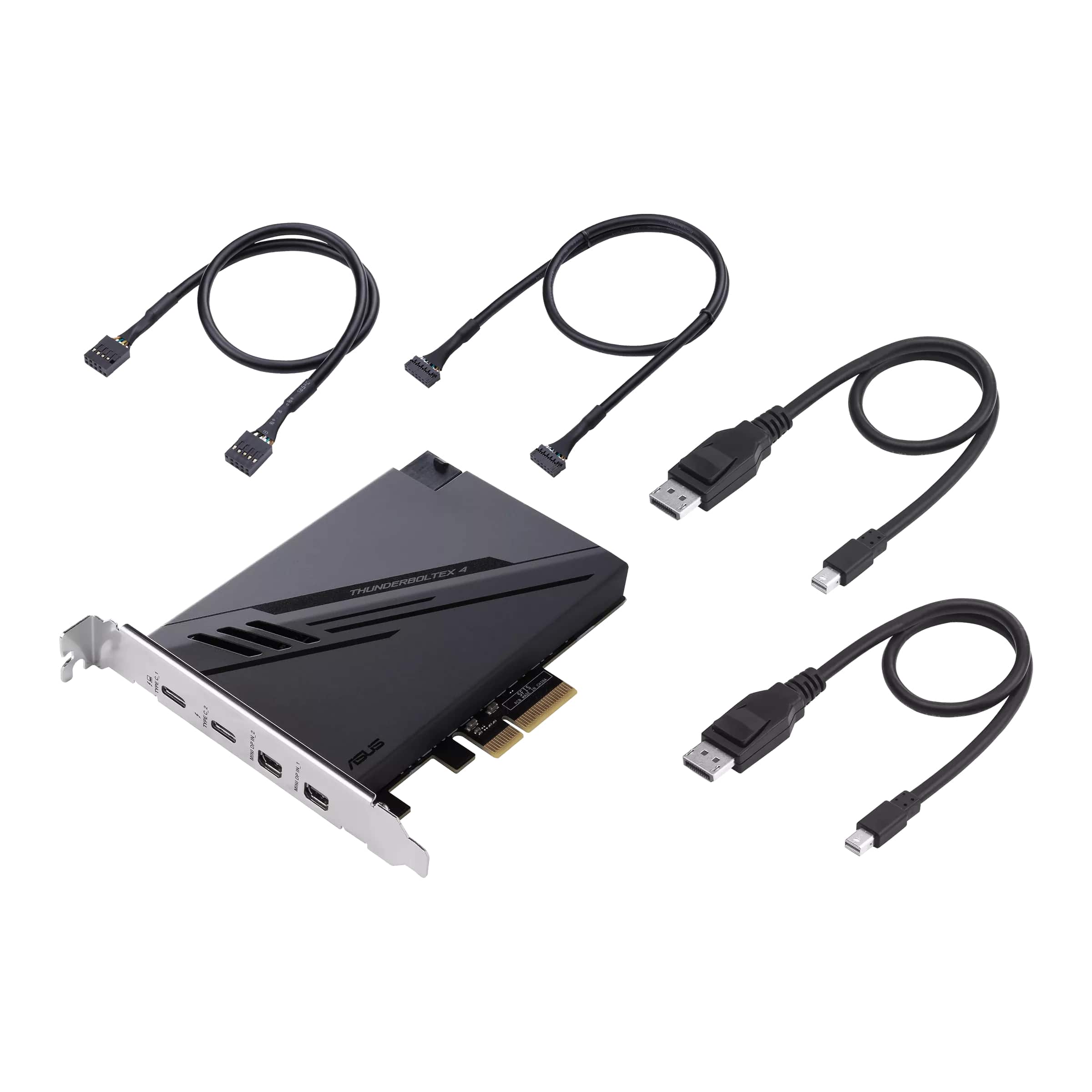 Плата-адаптер PCIe ASUS ThunderboltEX 4 USB Type-C PCIe 3.0 X4 Expansion Card