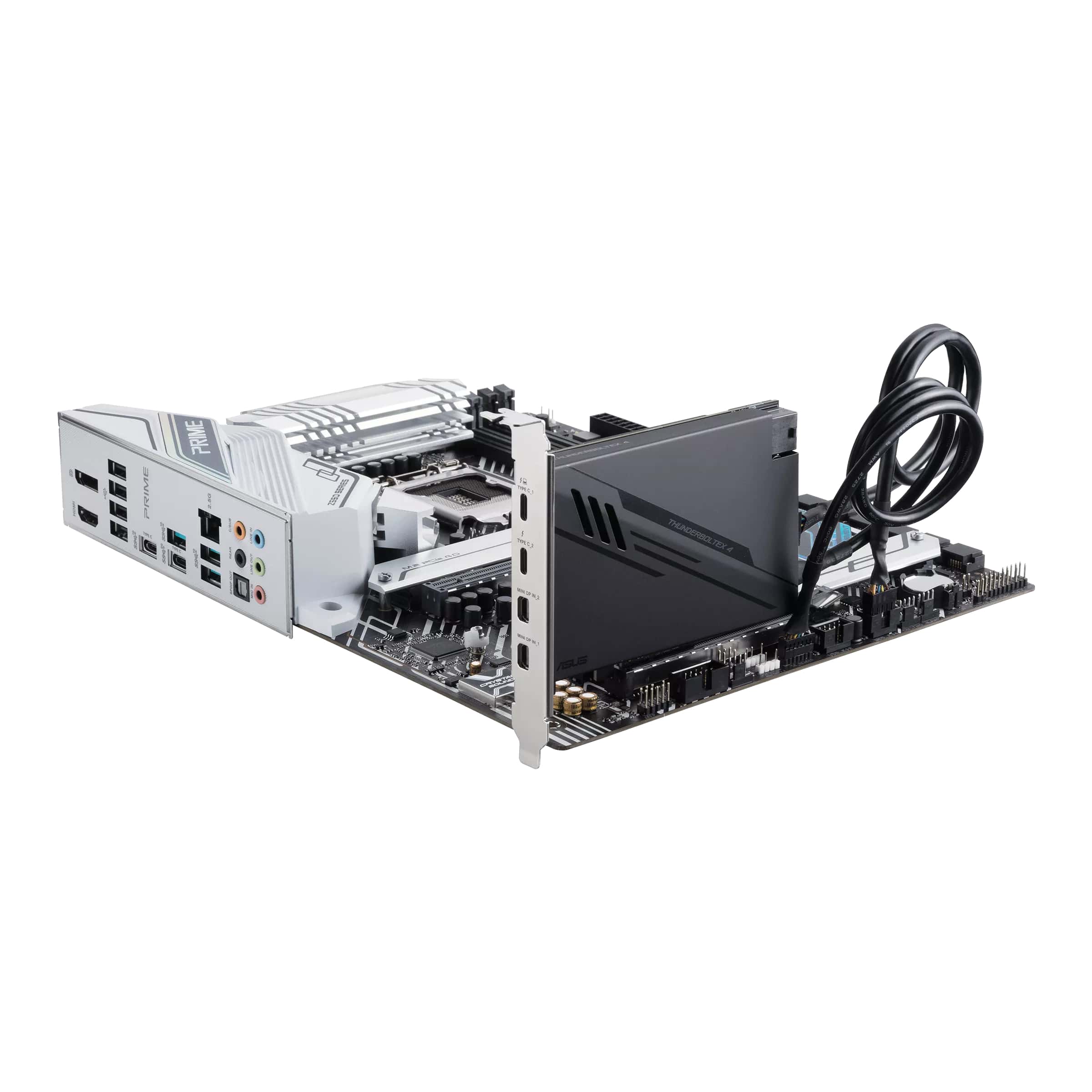 Плата-адаптер PCIe ASUS ThunderboltEX 4 USB Type-C PCIe 3.0 X4 Expansion Card