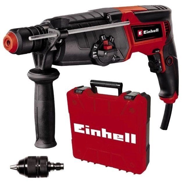 Перфоратор Einhell TE-RH 950 5F, SDS-plus, 950Вт, 3Дж, 2 швидкості, кейс, 3.6кг