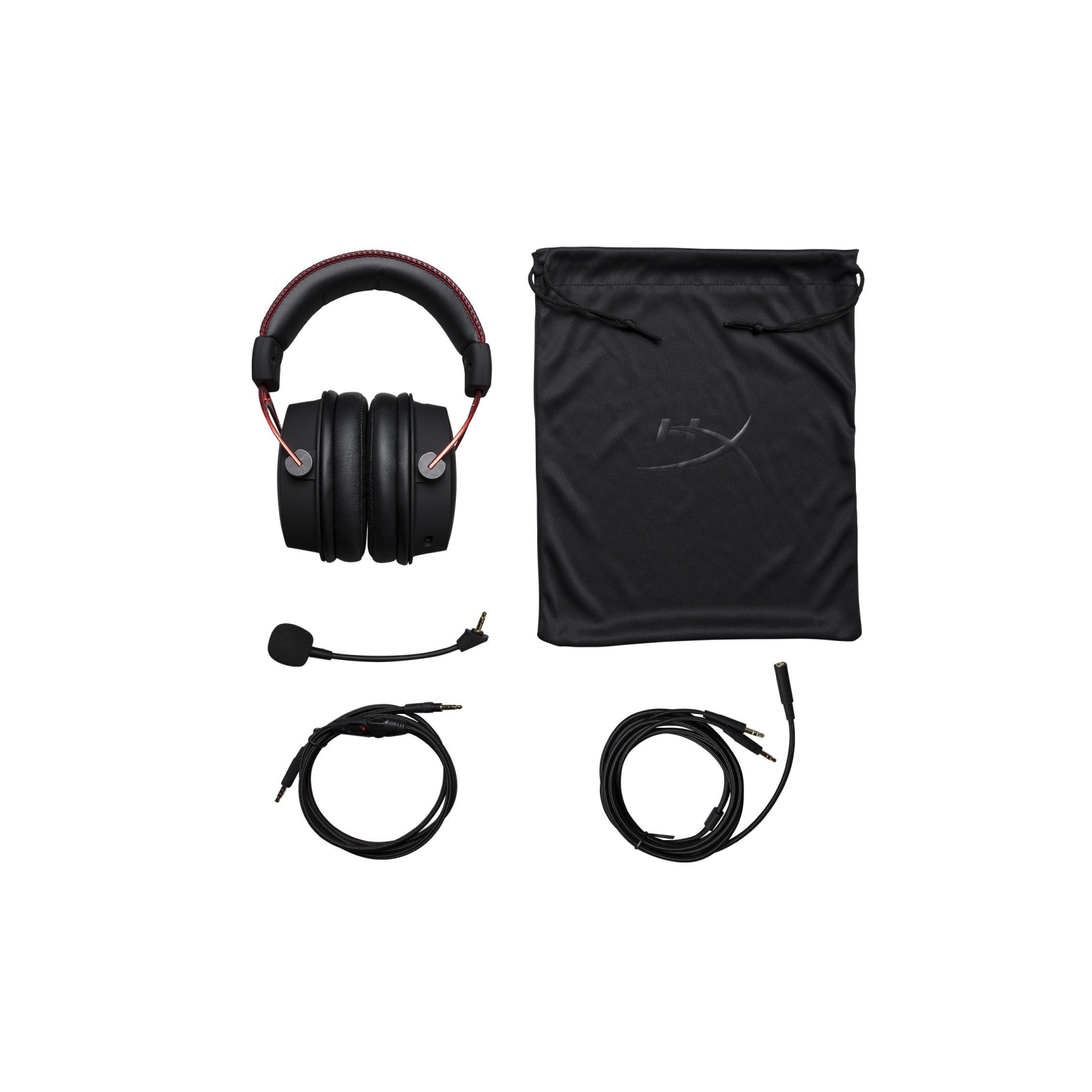 Ігрова гарнітура HyperX Cloud Alpha Black/Red (4P5L1AM)