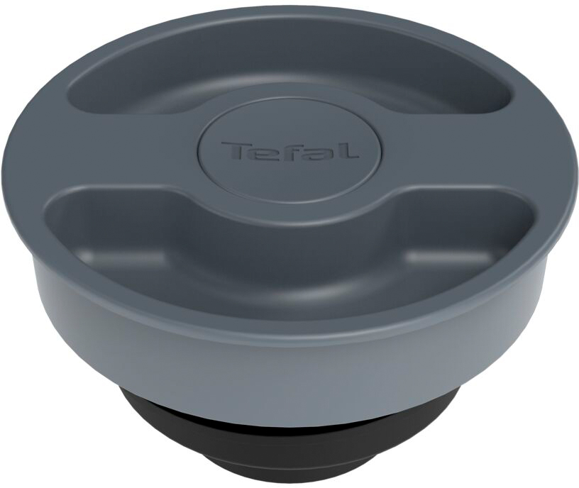 Термоглечик Tefal Motiva, 1л, пластик, скло, сірий-темний