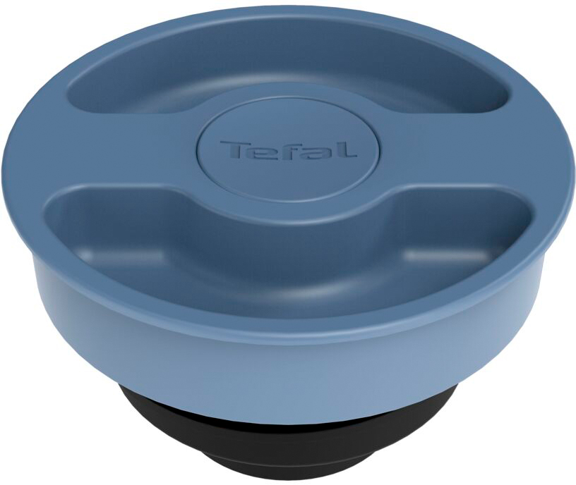 Термоглечик Tefal Motiva, 1л, пластик, скло, блакитний