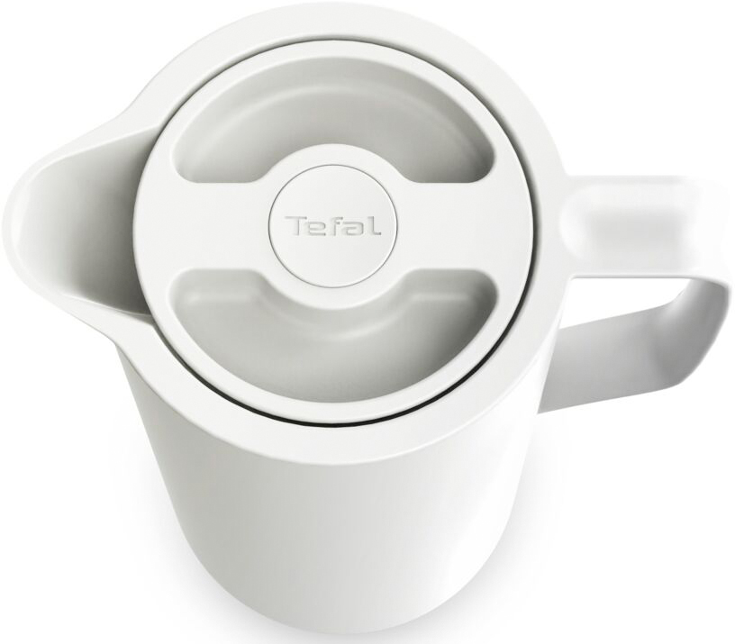 Термоглечик Tefal Motiva, 1л, пластик, скло, білий