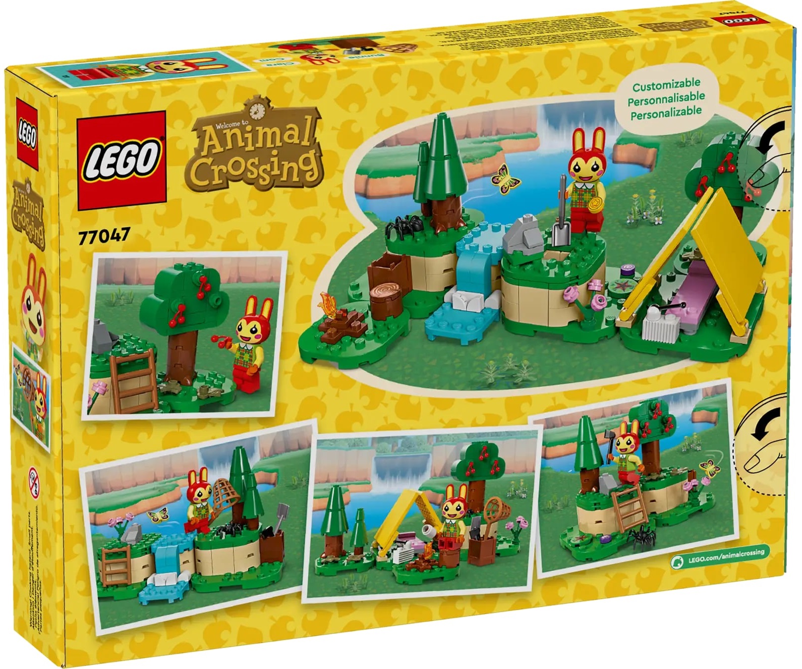 Конструктор LEGO Animal Crossing Активний відпочинок Bunnie