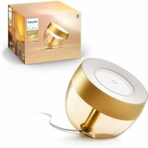 Настільний світильник розумний Philips Hue Iris, 2000K-6500K, RGB, ZigBee, Bluetooth, димування, золотий