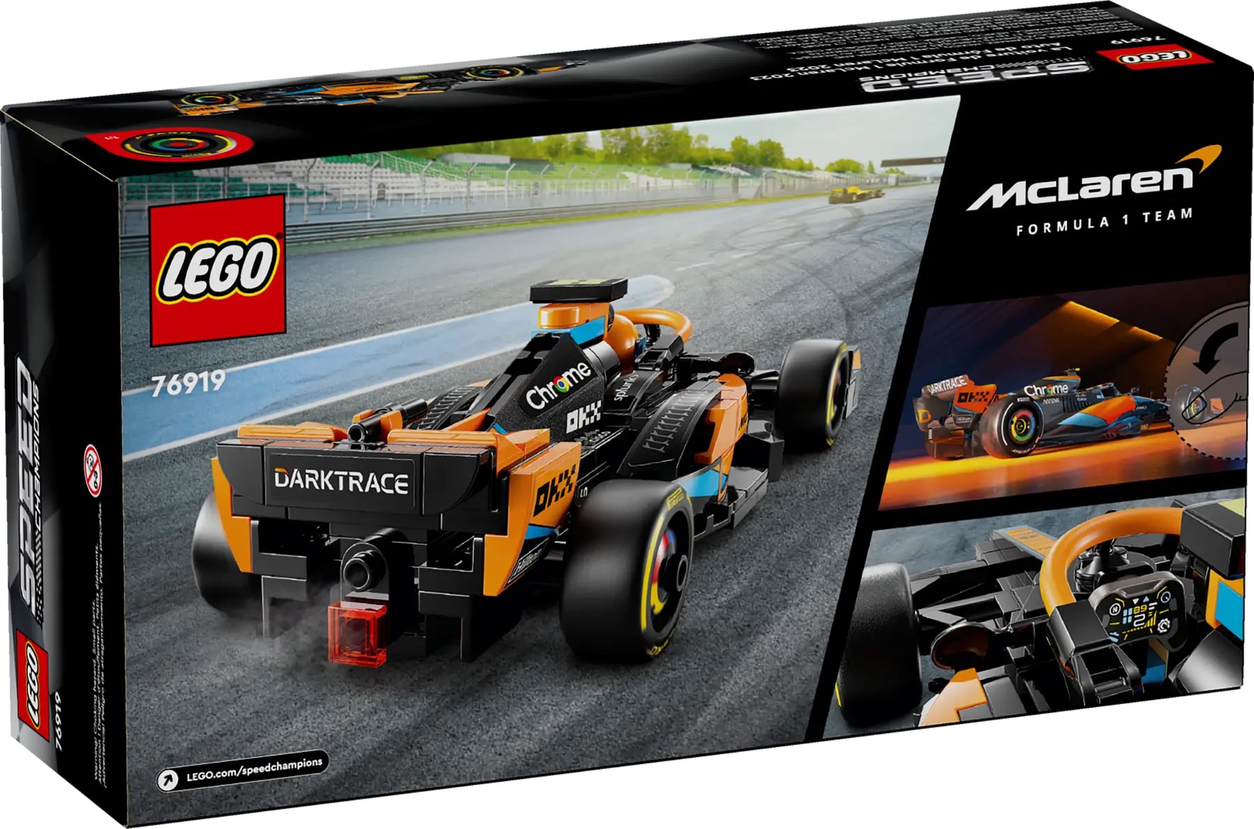 76919 Конструктор LEGO Speed ​​Champions Автомобіль для гонки 2023 McLaren Formula 1