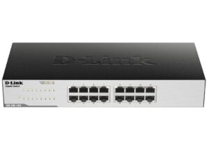 Комутатор D-Link GO-SW-16G 16xGE, Desktop, Некерований (GO-SW-16G)