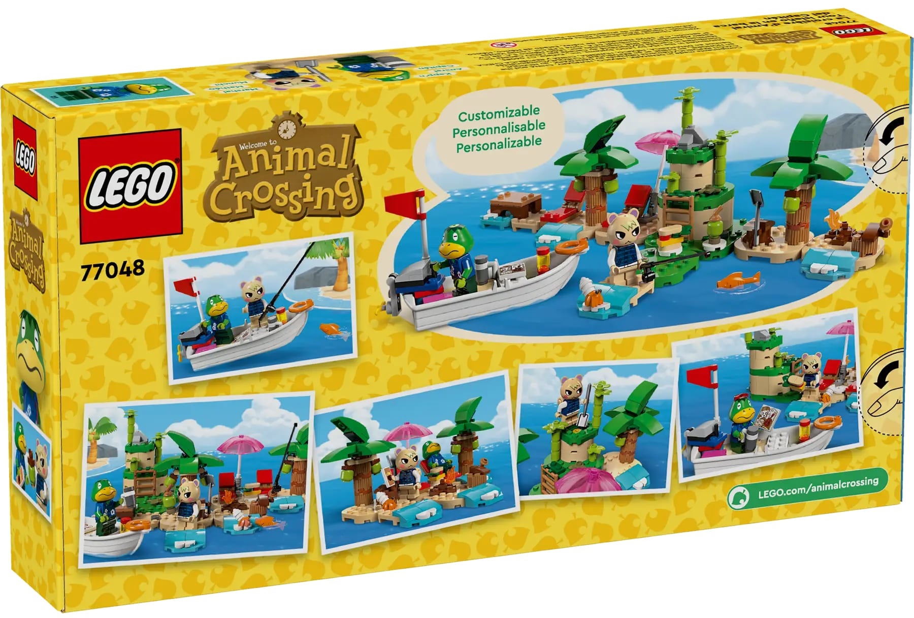 Конструктор LEGO Animal Crossing Островная экскурсия Kapp`n на лодке