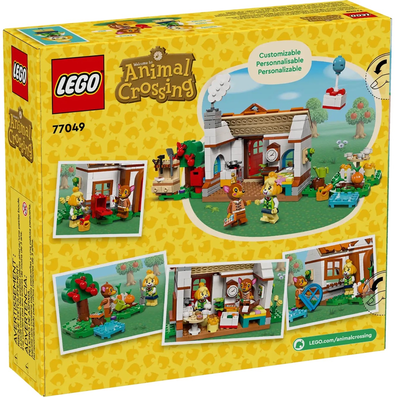 77049 Конструктор LEGO Animal Crossing Візит у гості до Isabelle