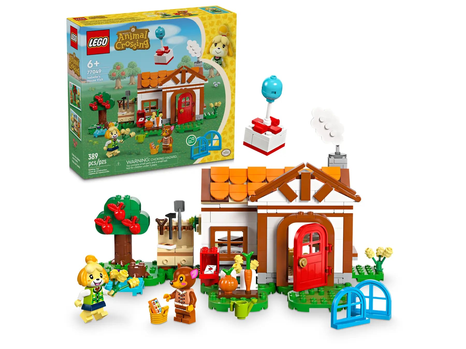 77049 Конструктор LEGO Animal Crossing Візит у гості до Isabelle