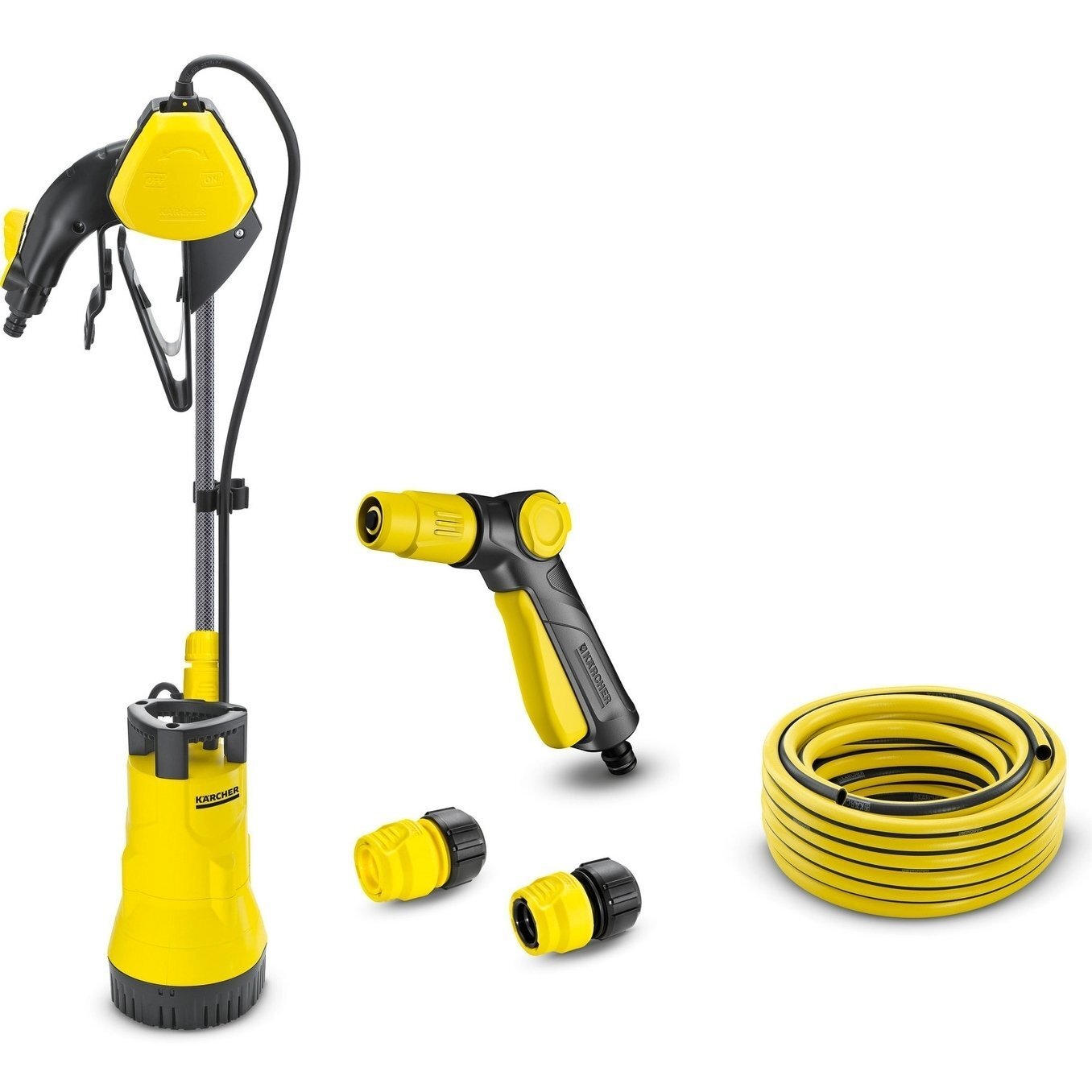 Насос бочковий Karcher BP 1 Barrel 400Вт 3.8куб/год висота подачі 11м занурення 7м 4.6кг