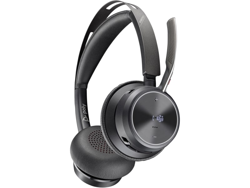 Гарнітура стерео комп`ютерна On-ear Poly Voyager Focus 2-M з підставкою для зарядки (77Y87AA)