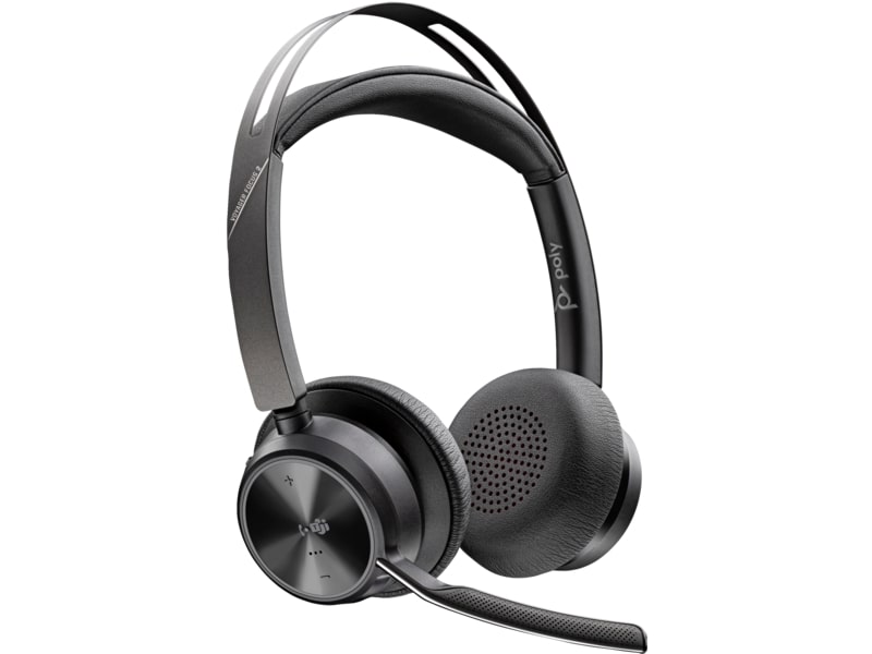 Гарнітура стерео комп`ютерна On-ear Poly Voyager Focus 2-M з підставкою для зарядки (77Y87AA)