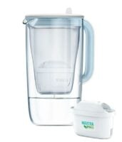 Фільтр-глечик Brita Glass Jug One, скляний, 2.5л, синій (1050452)