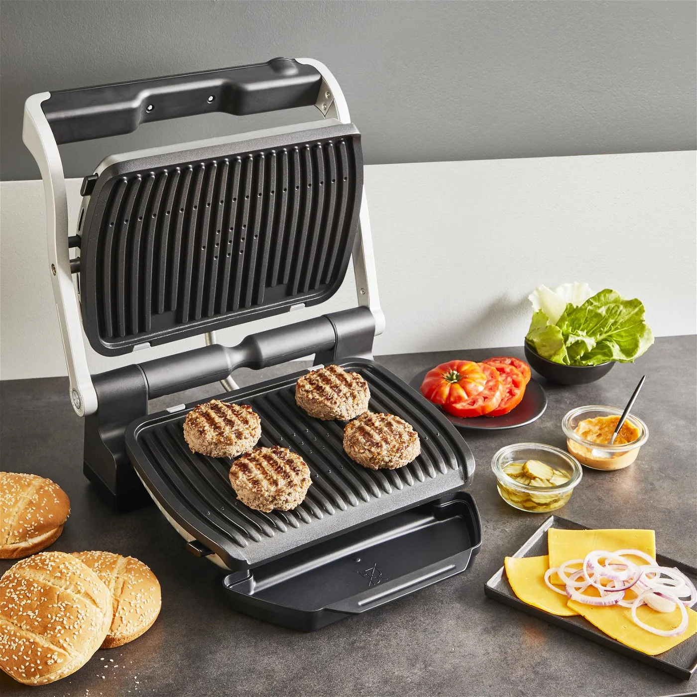 Гриль Tefal GC717D10 OptiGrill+