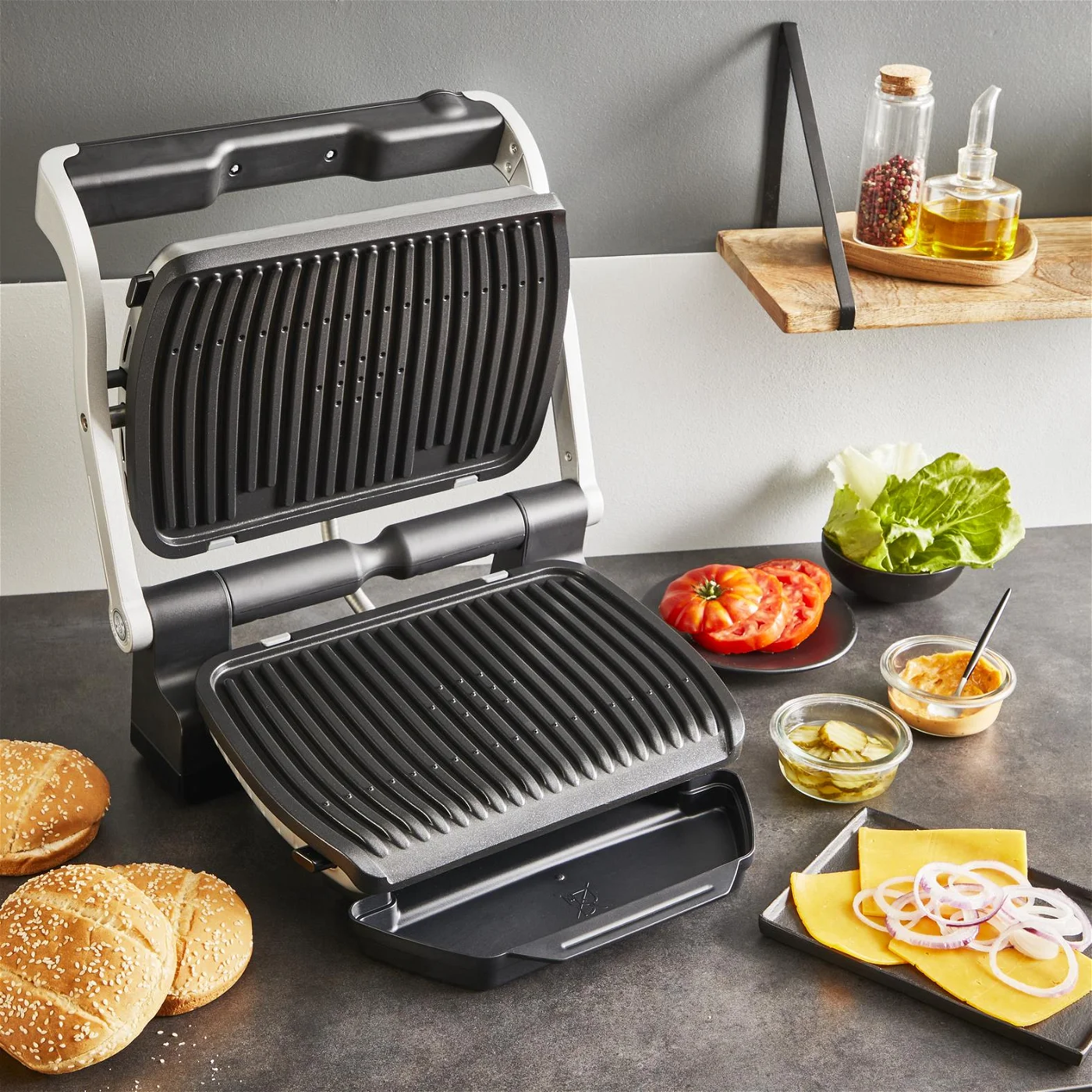 Гриль Tefal GC717D10 OptiGrill+