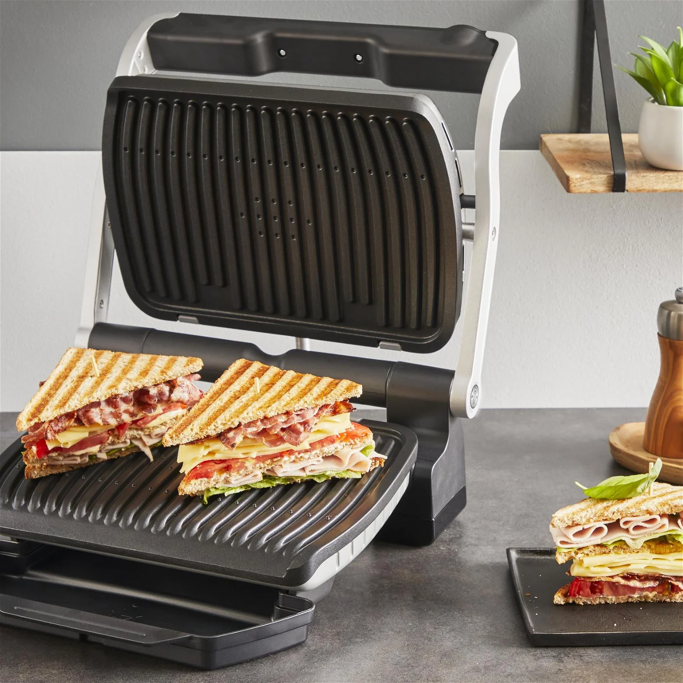 Гриль Tefal GC717D10 OptiGrill+