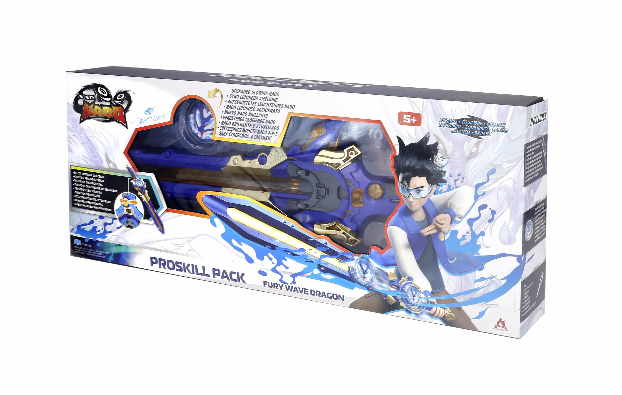 Дзиґа Infinity Nado VI Proskill Pack Лютий Дракон (Fury Wave Dragon)