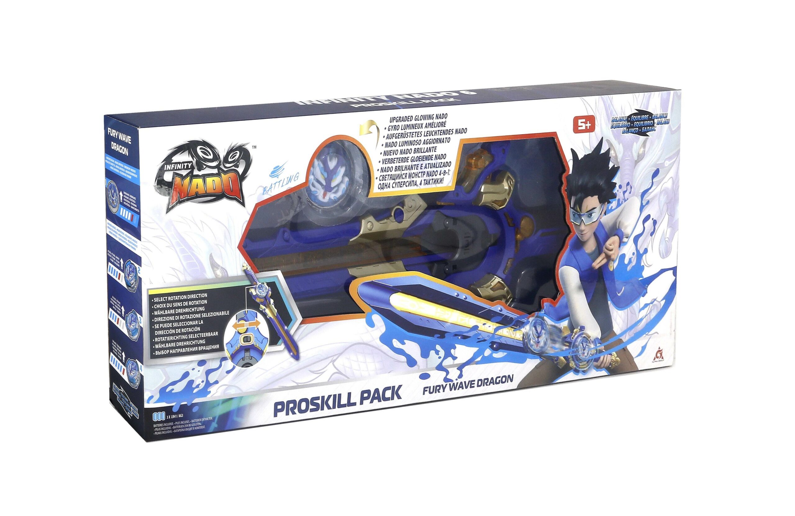 Дзиґа Infinity Nado VI Proskill Pack Лютий Дракон (Fury Wave Dragon)