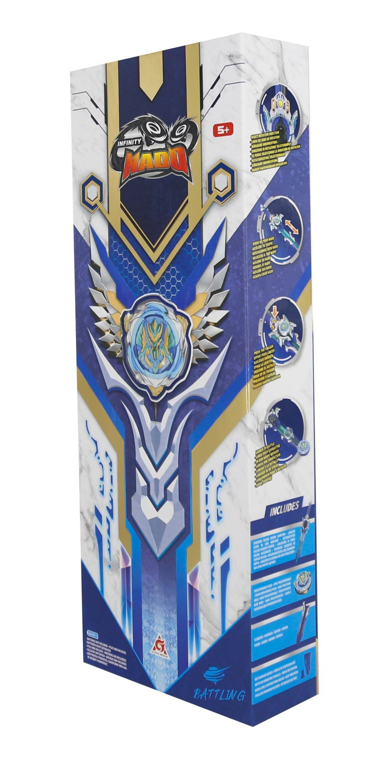 Дзиґа Infinity Nado VI Deluxe Pack Крила Бурі (Gale Wings)