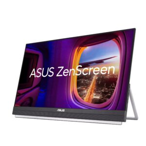 ASUS Монітор портативний 21.5" ZenScreen MB229CF HDMI, USB-C, MM, IPS, 100Hz, AdaptiveSync, C-Clamp Arm