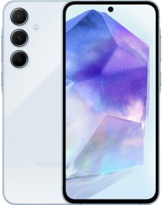 Смартфон Samsung Galaxy A55 5G 8/128Gb Awesome Iceblue (SM-A556BLBAEUC)