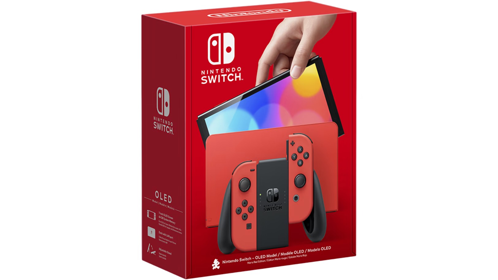 Ігрова консоль Nintendo Switch OLED Red Mario Special Edition