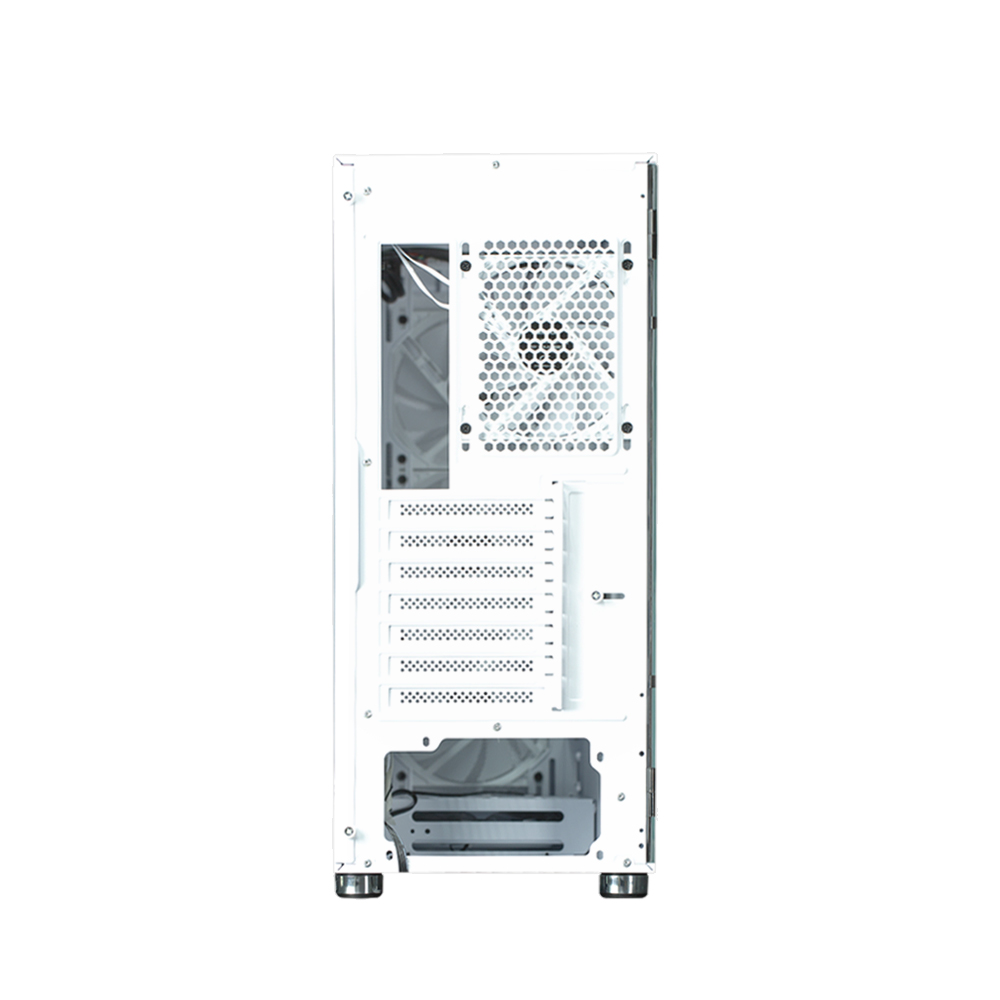 Корпус Zalman I3 Neo ARGB без БЖ, 2xUSB3.0, 1xUSB2.0, 4x120мм ARGB, VGA 355мм, LCS ready, TG Side Panel, ATX, білий