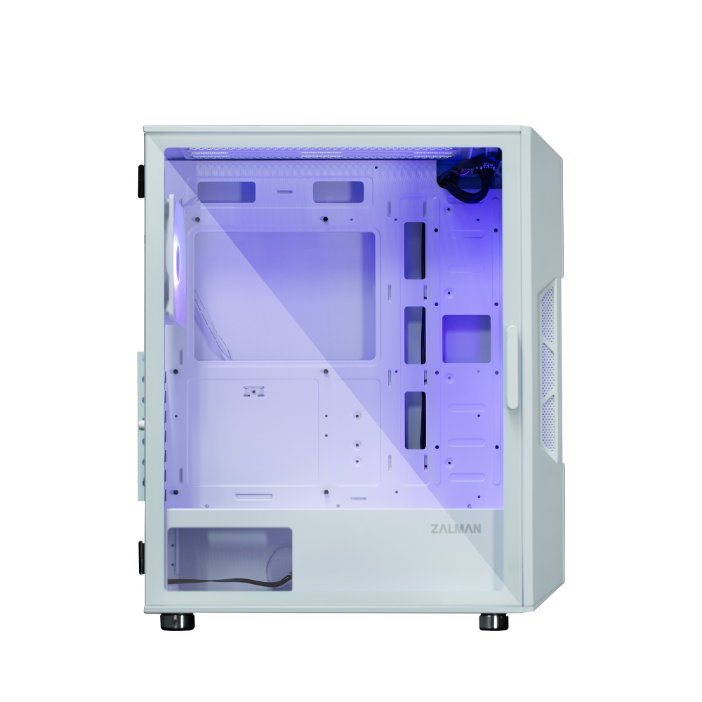 Корпус Zalman I3 Neo ARGB без БЖ, 2xUSB3.0, 1xUSB2.0, 4x120мм ARGB, VGA 355мм, LCS ready, TG Side Panel, ATX, білий