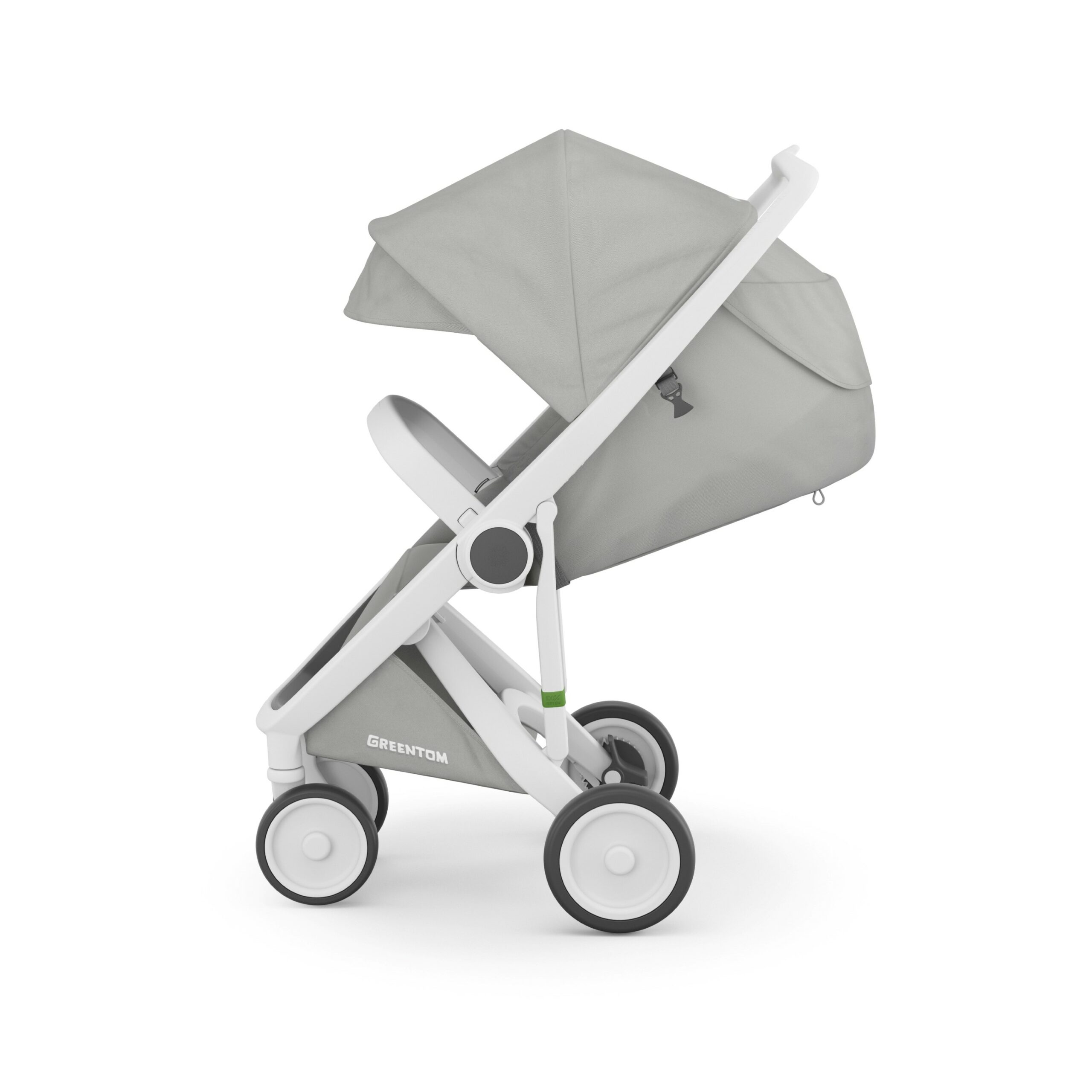 Прогулянкова коляска Greentom Classic Grey-White (8718858972302)