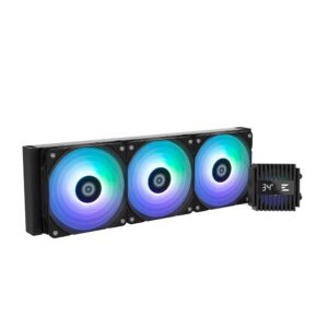 Система рідинного оxолодження  Zalman Alpha 2 A36 ARGB, LGA1700, 1200, 115x, AM5, AM4, TDP 360W, чорний