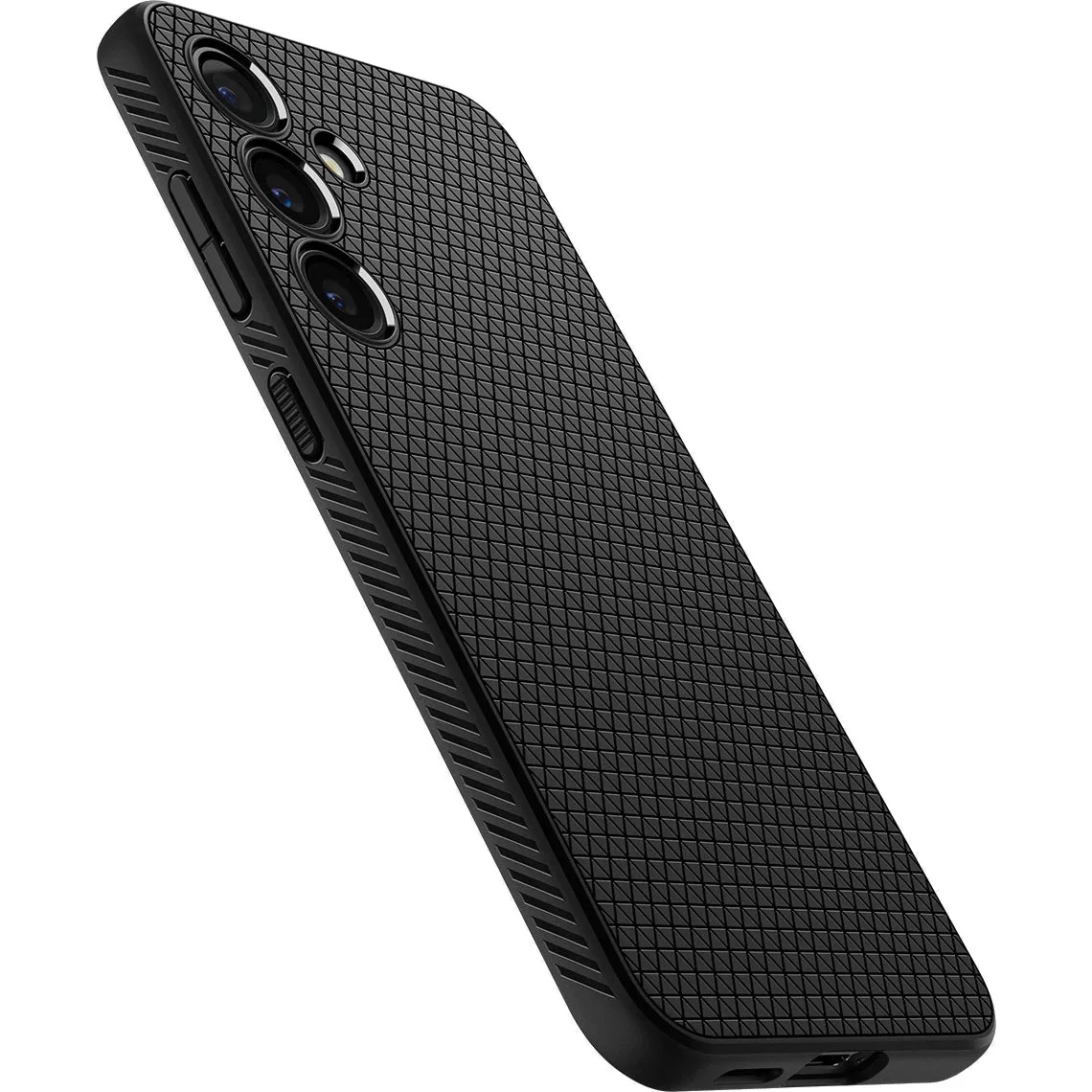 Чохол Spigen для Samsung Galaxy S24+, Liquid Air, Matte Black (ACS07327)