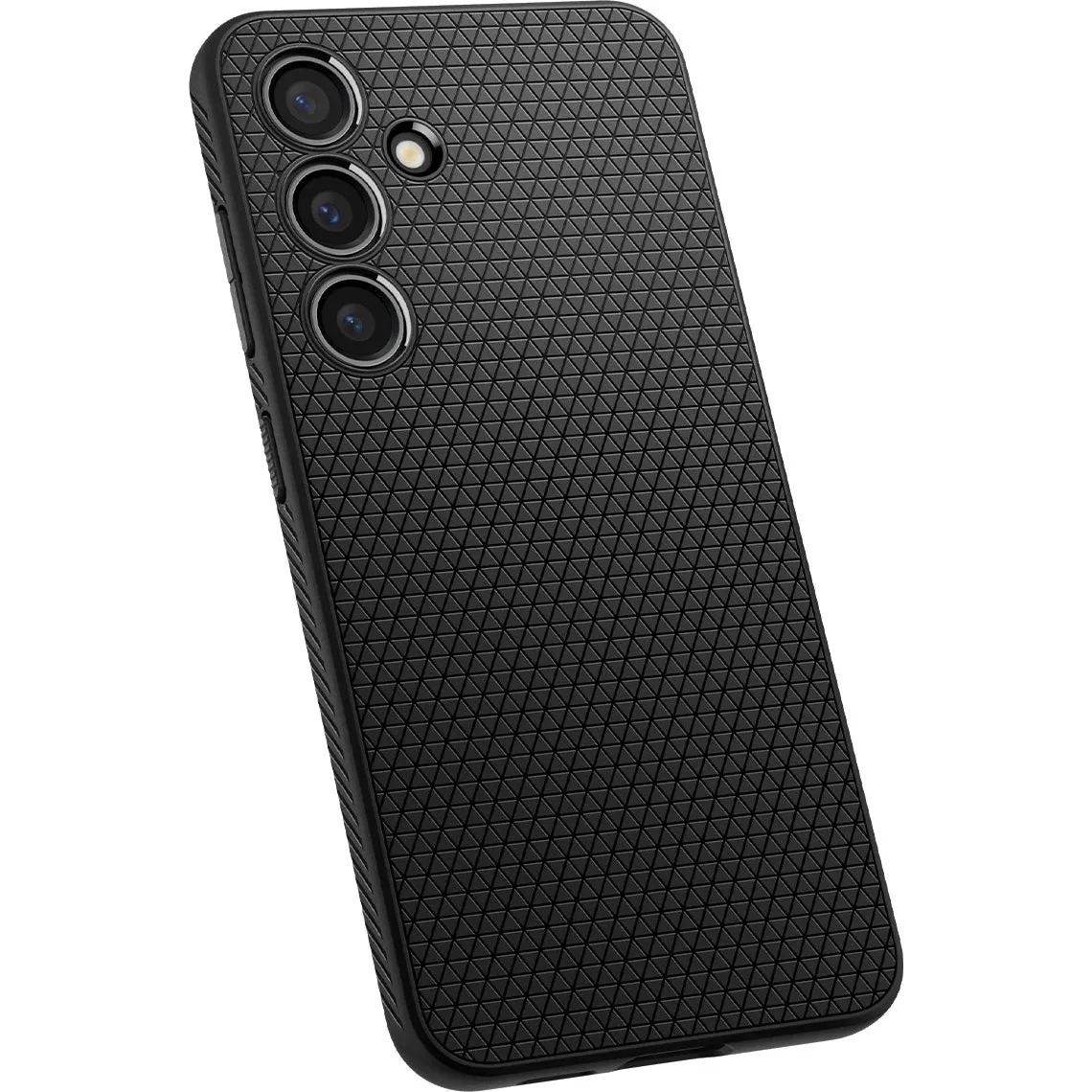 Чехол Spigen для Samsung Galaxy S24+, Liquid Air, Matte Black (ACS07327)