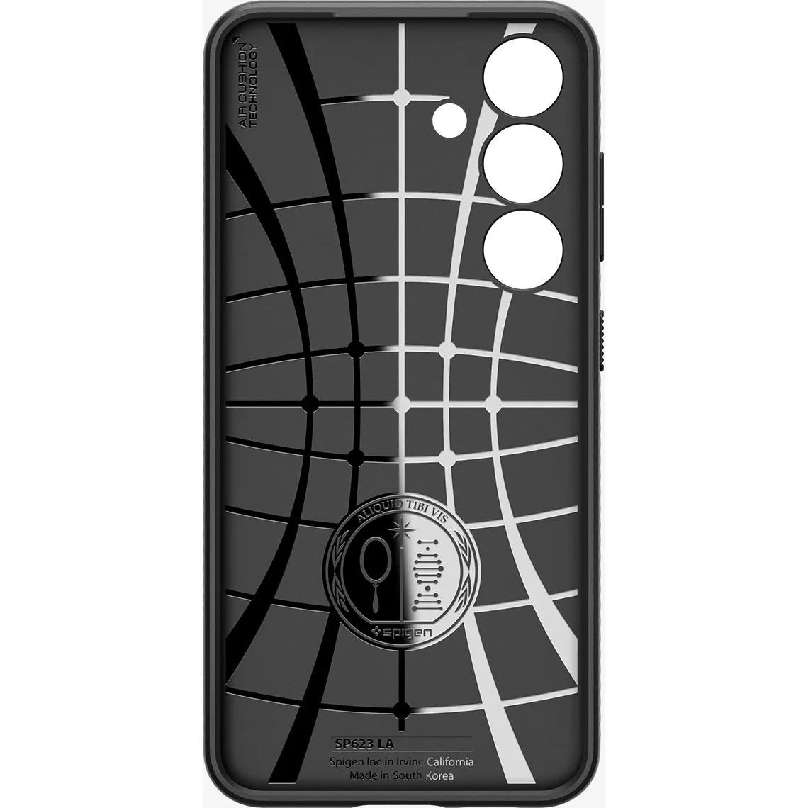 Чехол Spigen для Samsung Galaxy S24+, Liquid Air, Matte Black (ACS07327)