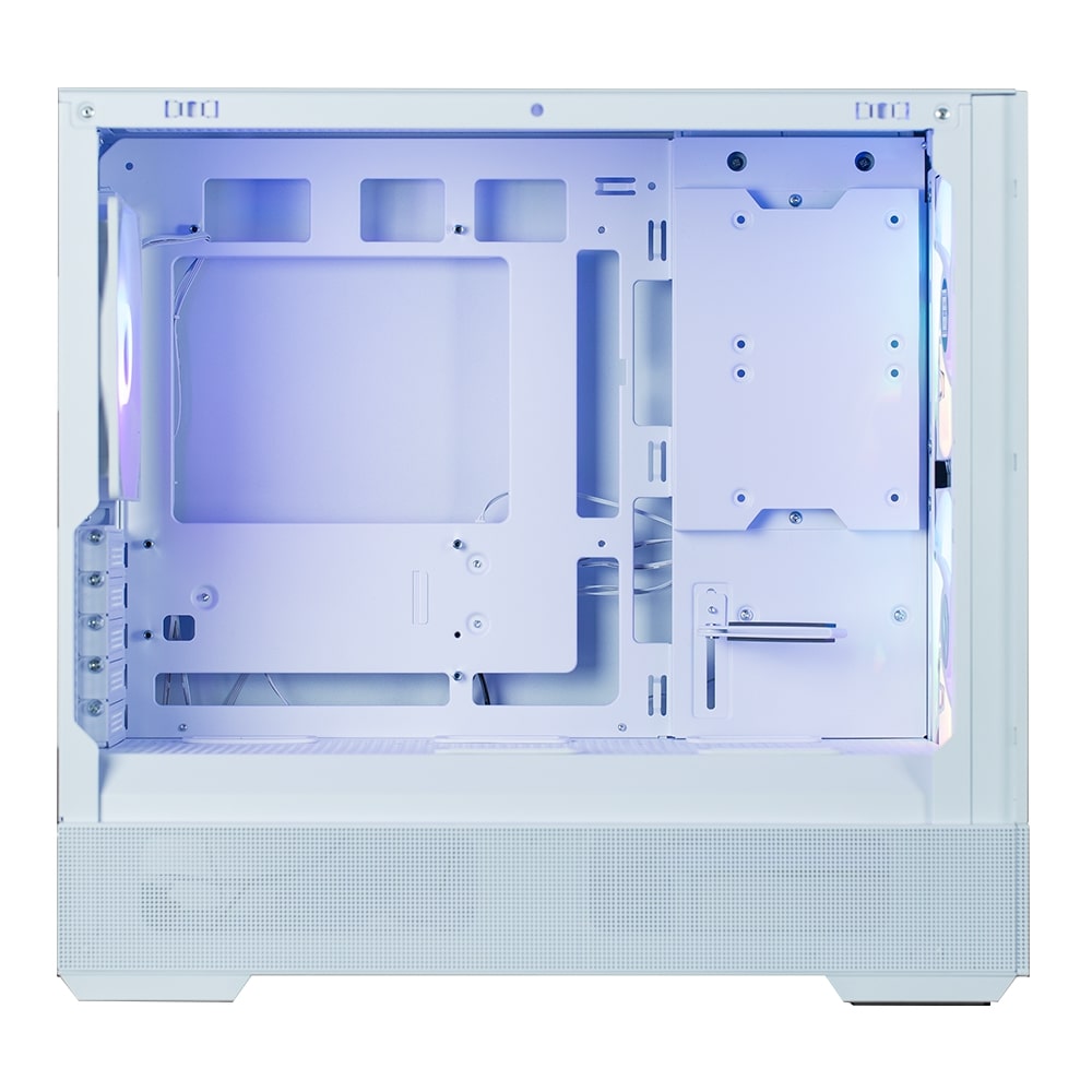 Корпус Zalman P30 AIR без БП, 1xUSB3.0, 1xUSBType-C, 3x140мм ARGB, VGA 392мм, LCS ready, TG Side Panel, mATX, білий