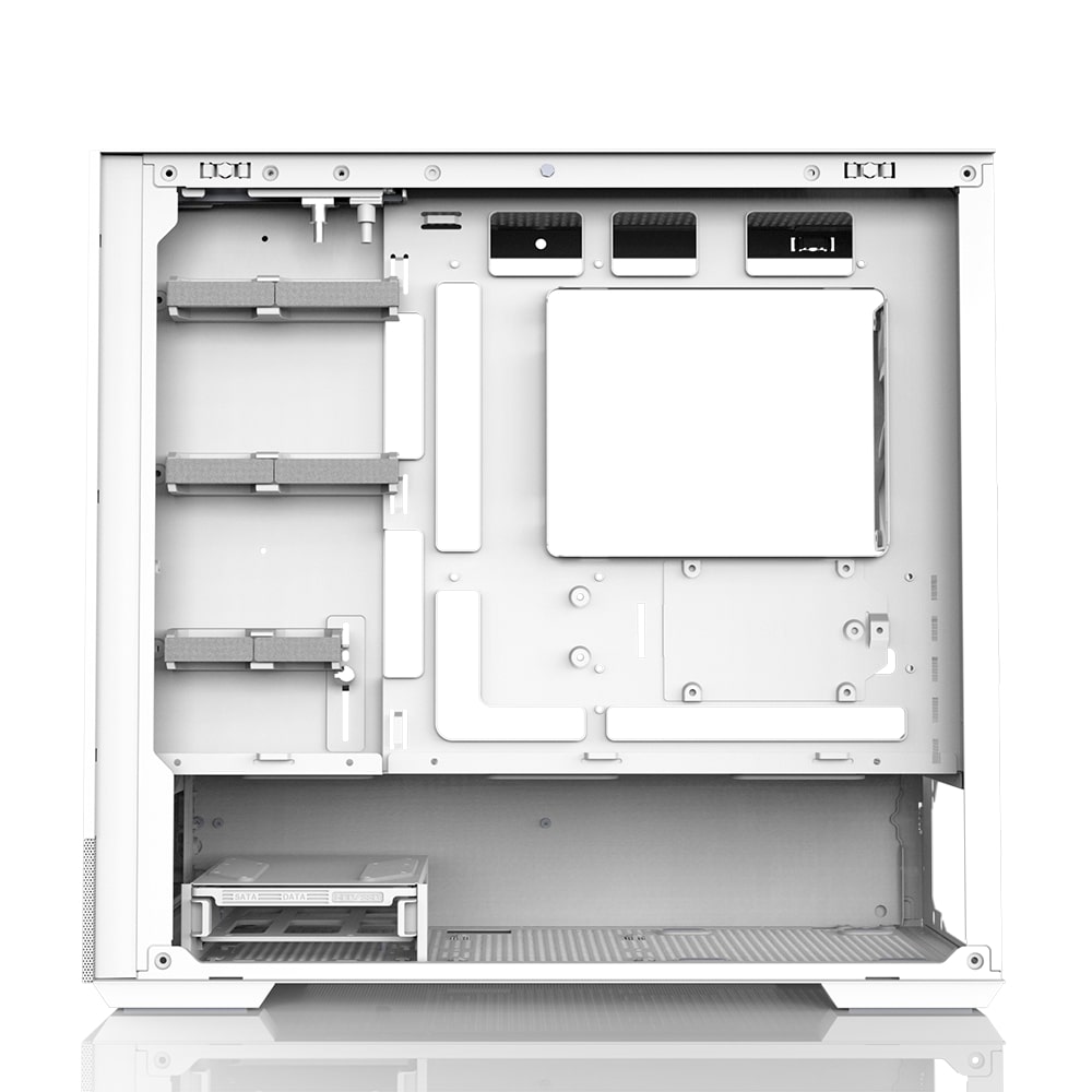 Корпус Zalman P30 AIR без БП, 1xUSB3.0, 1xUSBType-C, 3x140мм ARGB, VGA 392мм, LCS ready, TG Side Panel, mATX, білий