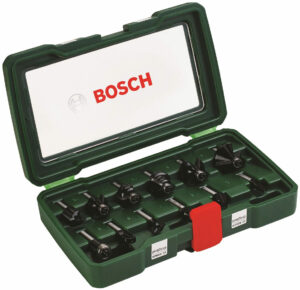 Набір фрез по дереву Bosch Expert for Wood 8мм, 12шт