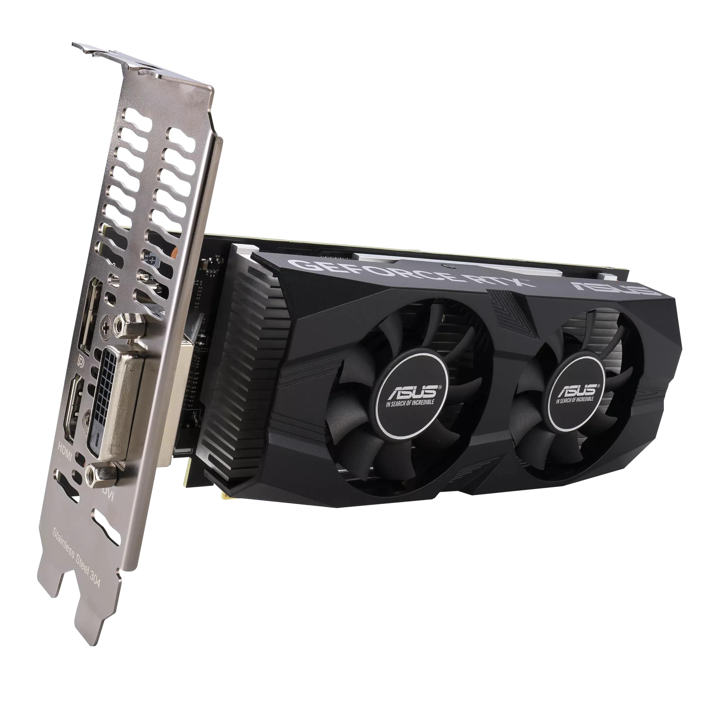 Відеокарта ASUS GeForce RTX 3050 6GB GDDR6 OC low profile (90YV0KQ0-M0NA00)