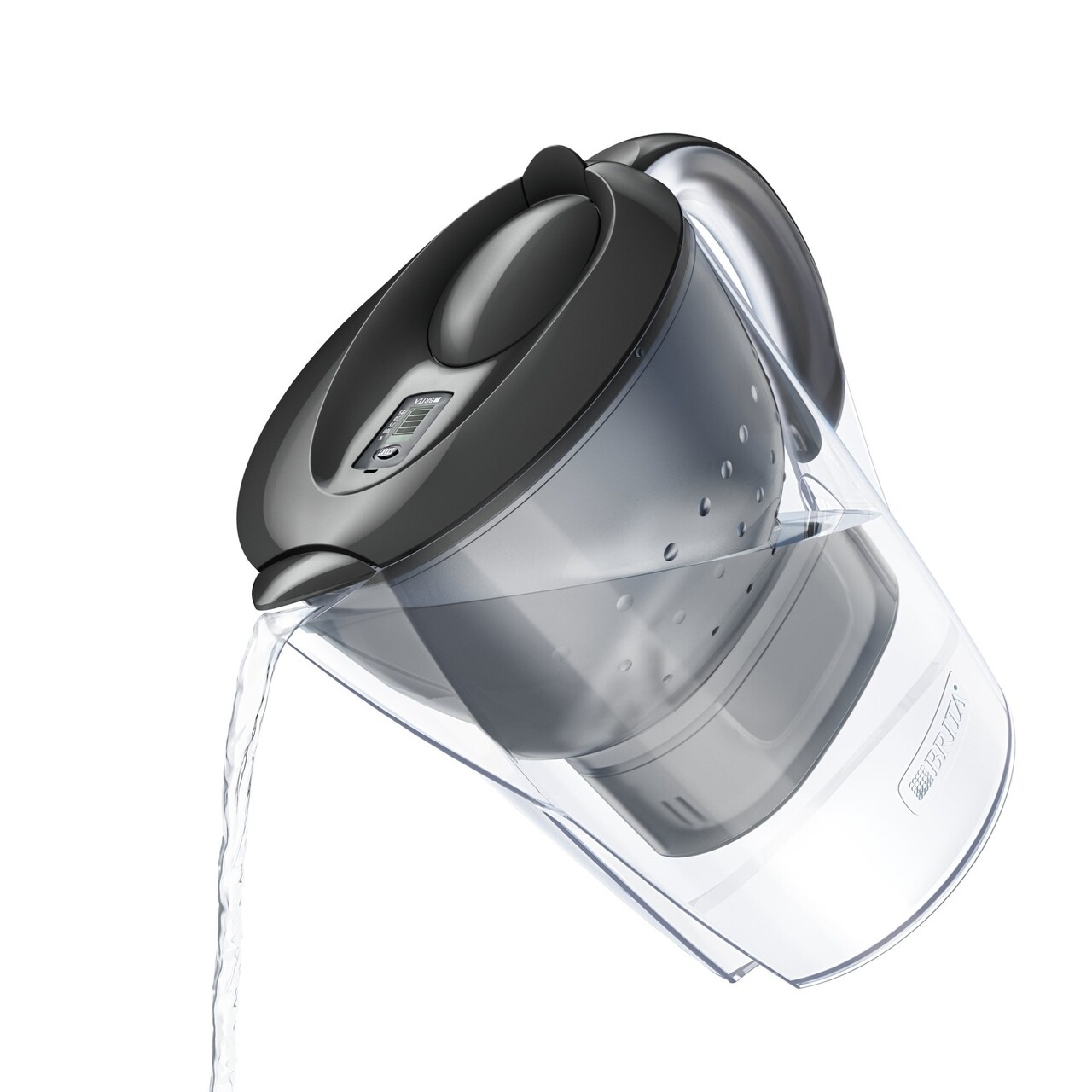 Фільтр-глечик Brita Marella Memo MXPro 2.4л (1.4л очищеної води) графіт (1052794)