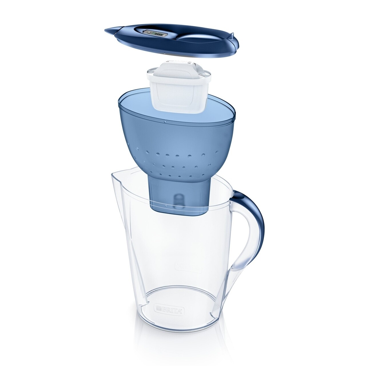 Фільтр-глечик Brita Marella XL Memo MXPro 3.5л (2л очищеної води) синій (1052780)