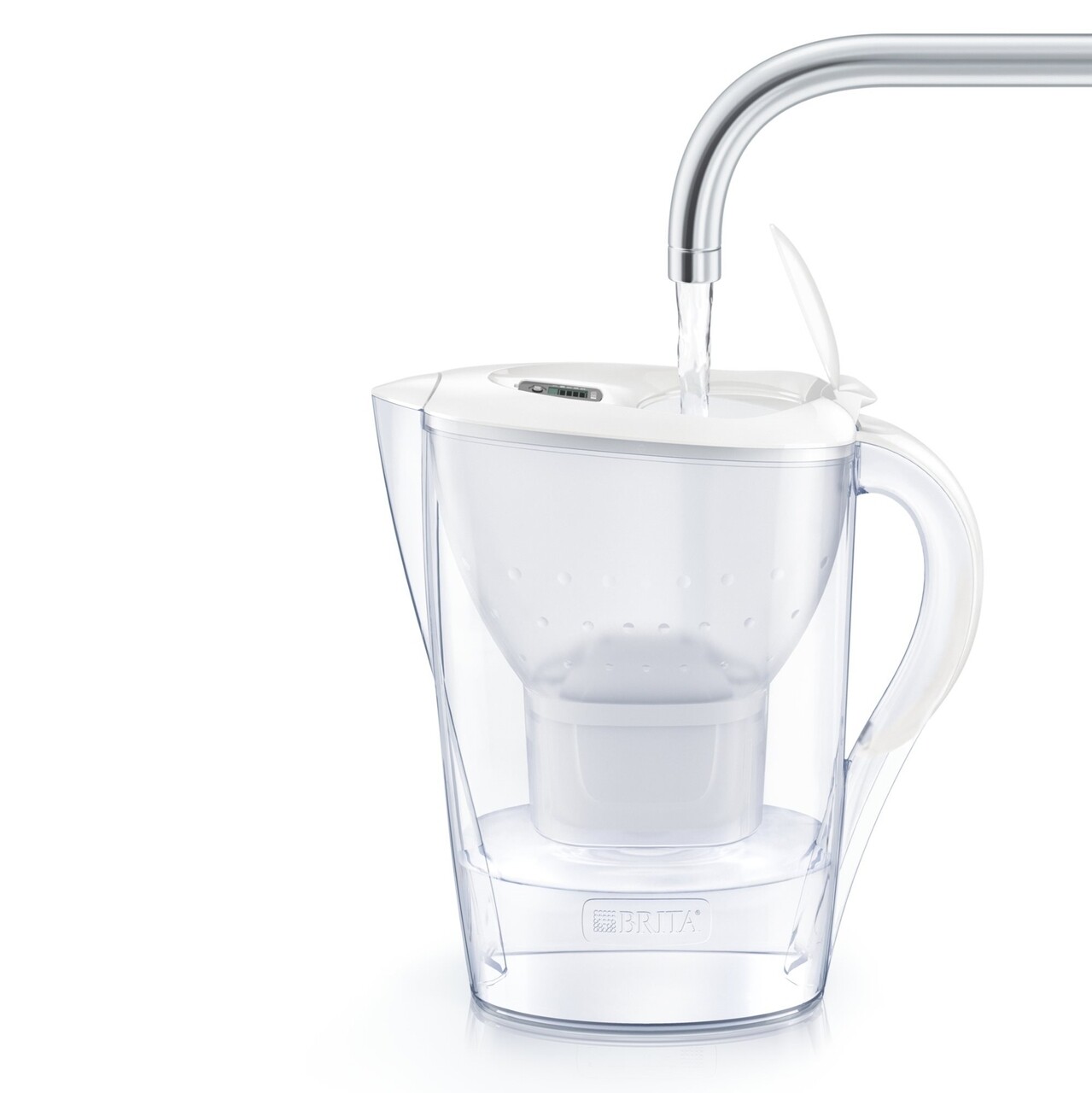 Фільтр-глечик Brita Marella Memo MXPro 2.4л (1.4л очищеної води) білий (1052789)