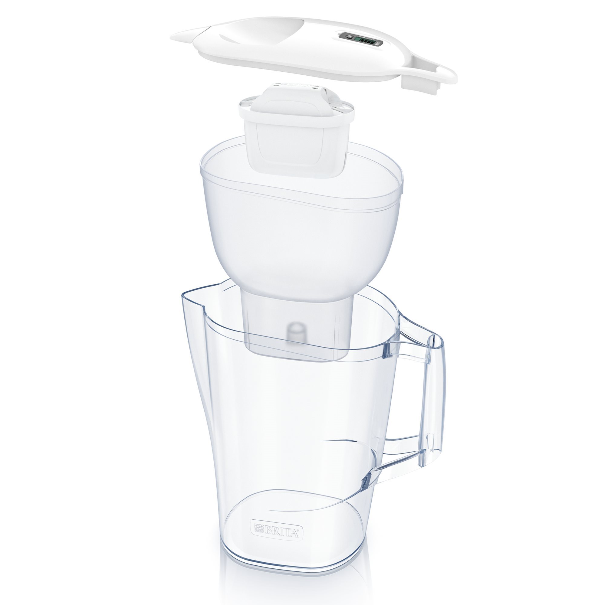 Фільтр-глечик Brita Aluna Memo MXPro 2.4л (1.4л очищеної води) білий