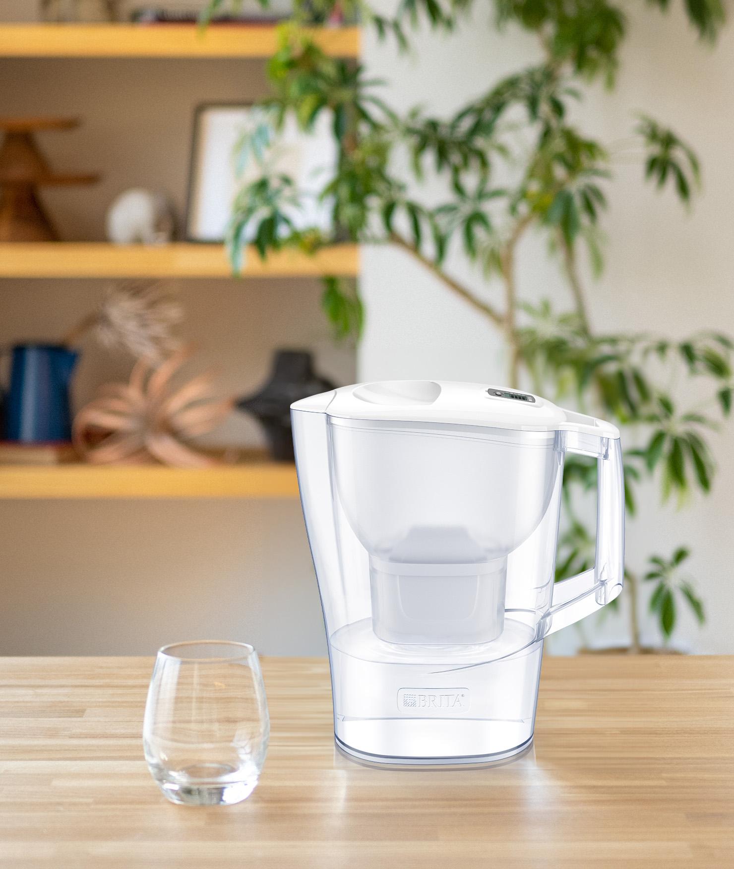 Фільтр-глечик Brita Aluna Memo MXPro 2.4л (1.4л очищеної води) білий