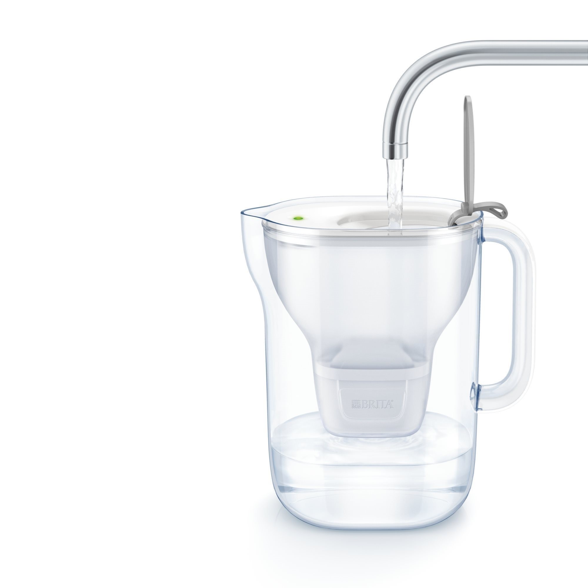 Фільтр-глечик Brita Style XL LED MXPro 3.6л (2.3л очищеної води) сірий (1052803)