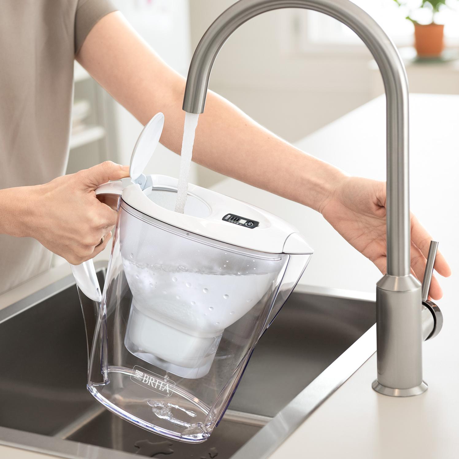 Фільтр-глечик Brita Marella XL Memo MXPro 3.5л (2л очищеної води) + 3 картриджі білий (1052782)