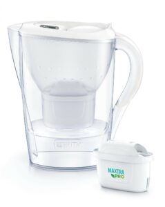 Фільтр-глечик Brita Marella Memo MXPro 2.4л (1.4л очищеної води) + 3 картриджі білий (1052791)