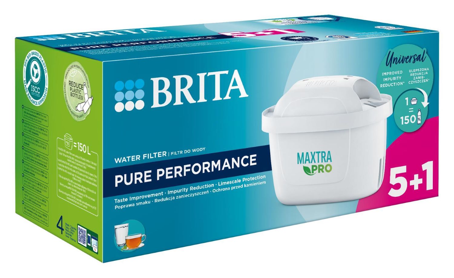 Комплект картриджів Brita MXPro 5+1шт (1051763)