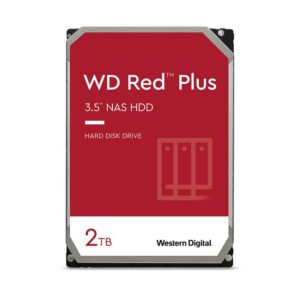 WD Жорсткий диск 2TB 3.5" 5400 64MB SATA Red Plus NAS